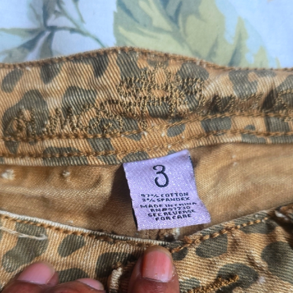 Leopard Print Pants